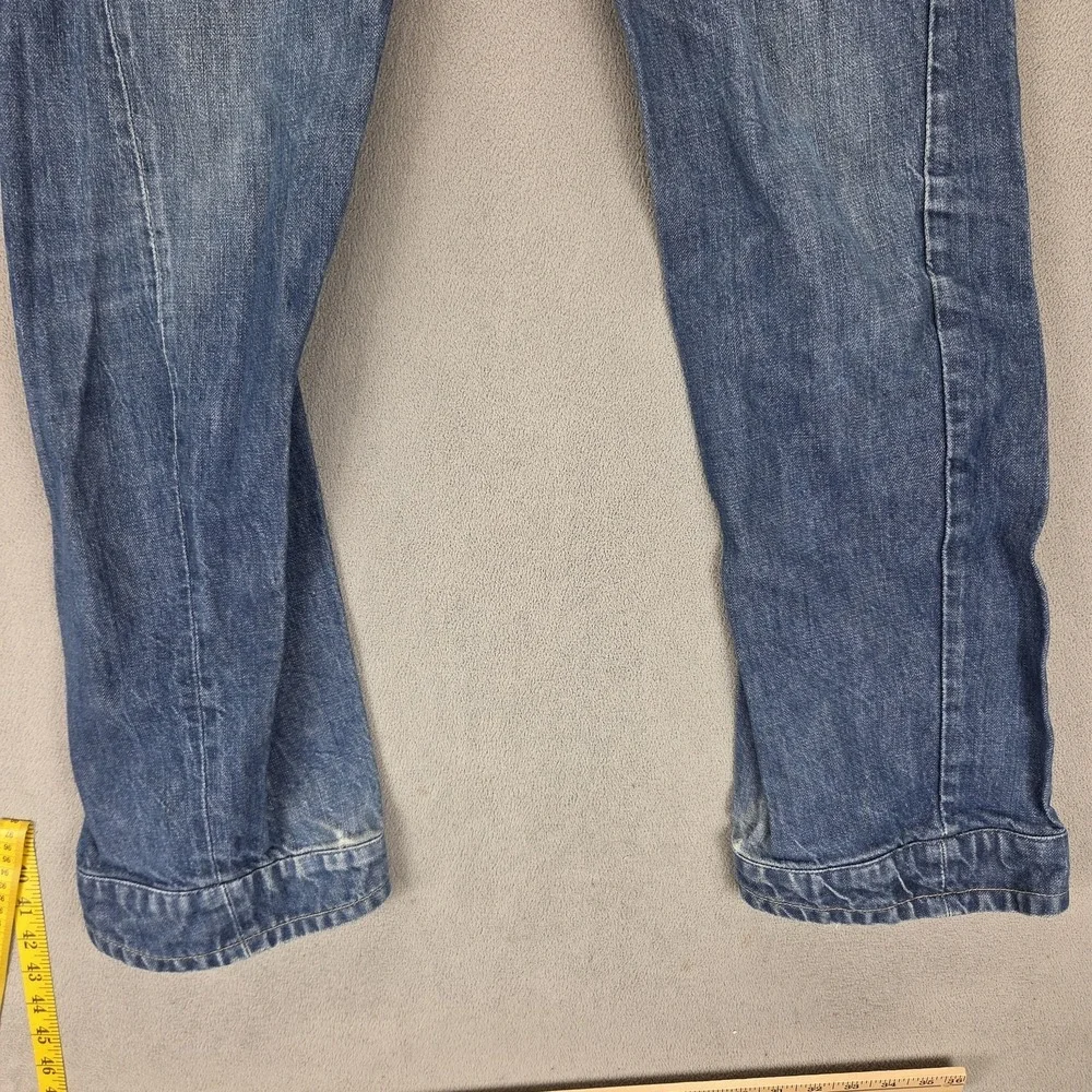 Vintage Levis Engineered Jeans Mens Blue Twisted Zip Fly Medium Wash Fits 31x30
